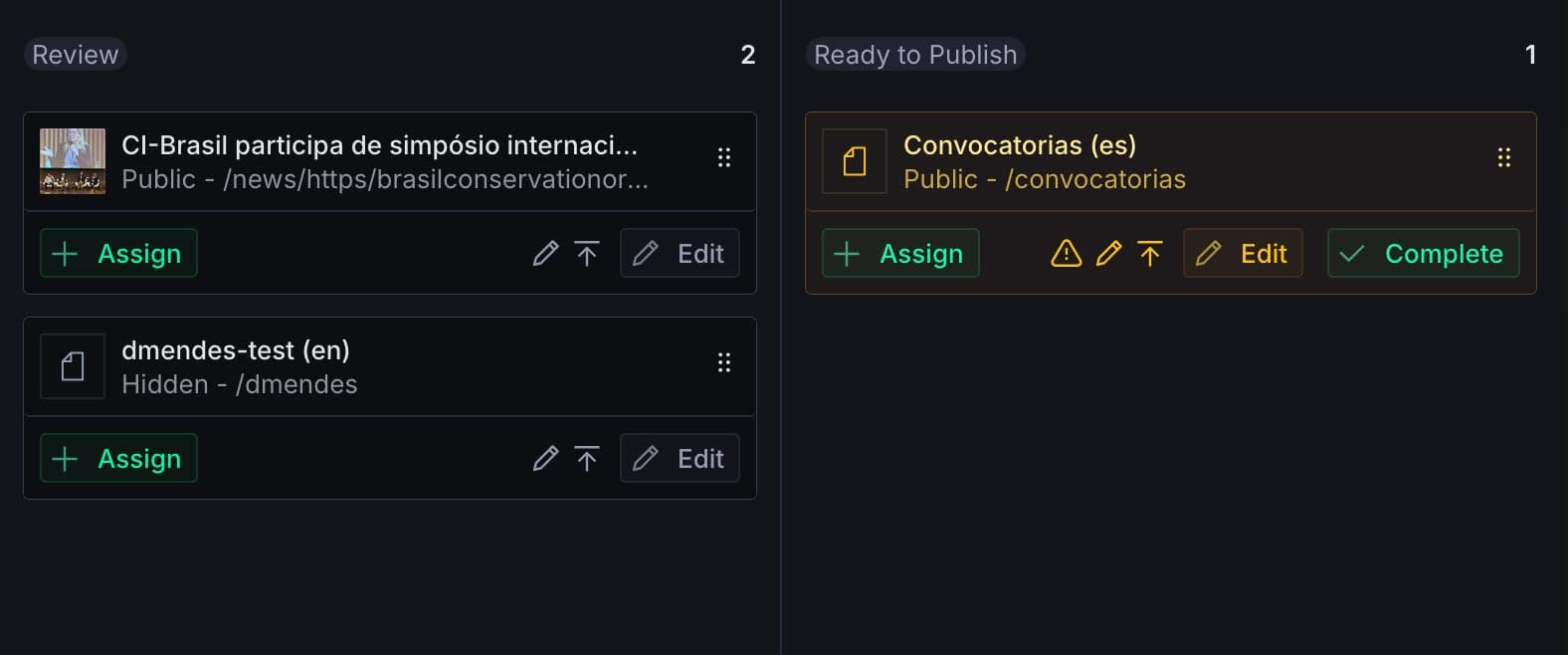 Screenshot of Lucidity.js workflow